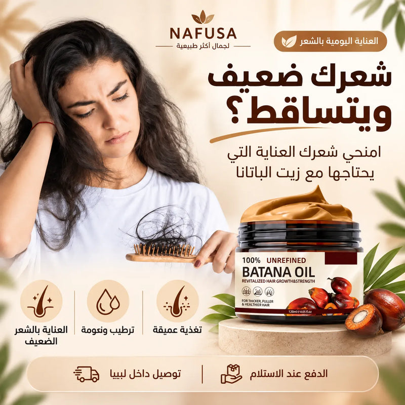 زيت الباتانا للشعر